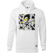 Magnolion Rajzfilm punk srác v24 férfi pulóver - 19 szín, S-5XL férfi pulóver, kardigán