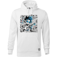 Magnolion Rajzfilm punk srác v43 férfi pulóver - 19 szín, S-5XL férfi pulóver, kardigán