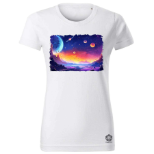 Magnolion Rajzfilm űr v2 női póló - 19 szín, XS-2XL női póló