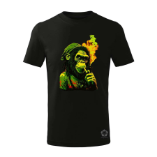 Magnolion Reggae majom v2 gyerek póló - 11 szín, 4-12 éves gyerek póló