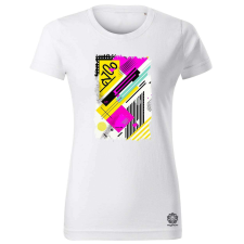 Magnolion Retró minimál plakát v1 női póló - 19 szín, XS-2XL női póló