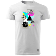 Magnolion Retró minimál plakát v6 férfi póló - 19 szín, S-3XL