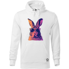 Magnolion Retró nyuszi v8 férfi pulóver - 19 szín, S-5XL férfi pulóver, kardigán