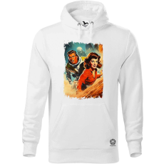 Magnolion Retró sci-fi v16 férfi pulóver - 19 szín, S-5XL