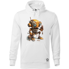 Magnolion Rozsdás robot kölyök v1 férfi pulóver - 19 szín, S-5XL