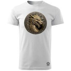 Magnolion Sárkány medál v3 férfi póló - 19 szín, S-3XL