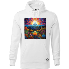 Magnolion Spirituális ébredés v15 férfi pulóver - 19 szín, S-5XL férfi pulóver, kardigán