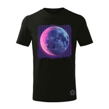 Magnolion Synthwave hold v4 gyerek póló - 11 szín, 4-12 éves gyerek póló
