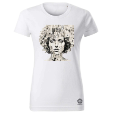 Magnolion Szavak kollázs v2 női póló - 19 szín, XS-2XL női póló