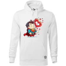 Magnolion Szerelmes Superman férfi pulóver - 19 szín, S-5XL férfi pulóver, kardigán