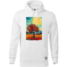 Magnolion Színes festett mező fantázia v1 férfi pulóver - 19 szín, S-5XL
