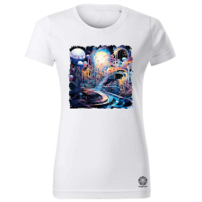 Magnolion Szintetikus valóság szövete v6 női póló - 19 szín, XS-2XL női póló