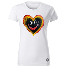 Magnolion Szív rajz v4 női póló - 19 szín, XS-2XL női póló