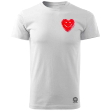 Magnolion Szív rajz zseb v2 férfi póló - 19 szín, S-3XL férfi póló