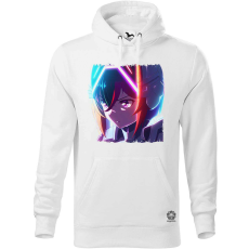Magnolion Szívárvány anime lány v1 férfi pulóver - 19 szín, S-5XL
