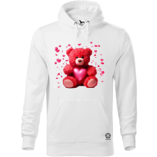 Magnolion Szíves maci v1 férfi pulóver - 19 szín, S-5XL férfi pulóver, kardigán