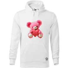 Magnolion Szíves maci v7 férfi pulóver - 19 szín, S-5XL