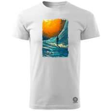 Magnolion Szörf fantázia v1 férfi póló - 19 szín, S-3XL