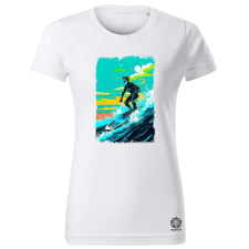 Magnolion Szörf fantázia v5 női póló - 19 szín, XS-2XL női póló
