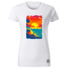 Magnolion Szörf hangulat v4 női póló - 19 szín, XS-2XL