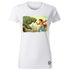 Magnolion Szuperhős harc v14 női póló - 19 szín, XS-2XL