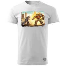 Magnolion Szuperhős harc v27 férfi póló - 19 szín, S-3XL