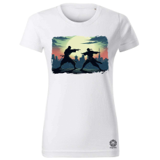 Magnolion Szuperhős harc v2 női póló - 19 szín, XS-2XL