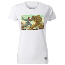 Magnolion Szuperhős harc v45 női póló - 19 szín, XS-2XL női póló