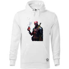 Magnolion Szuperhős party Deadpool v1 férfi pulóver - 19 szín, S-5XL
