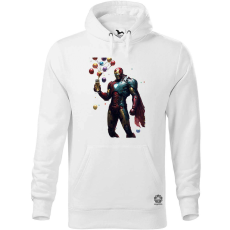 Magnolion Szuperhős party Vasember v2 férfi pulóver - 19 szín, S-5XL