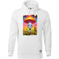 Magnolion Szürreál gomba v3 férfi pulóver - 19 szín, S-5XL férfi pulóver, kardigán