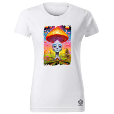Magnolion Szürreál gomba v3 női póló - 19 szín, XS-2XL