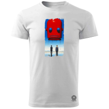 Magnolion Szürreál mecha fantázia v4 férfi póló - 19 szín, S-3XL férfi póló
