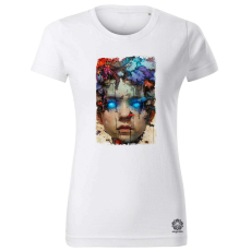 Magnolion Szürreál művészet v4 női póló - 19 szín, XS-2XL