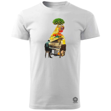 Magnolion Szürreál pop art fantázia v10 férfi póló - 19 szín, S-3XL férfi póló