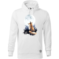 Magnolion Téli róka csendélet v5 férfi pulóver - 19 szín, S-5XL férfi pulóver, kardigán