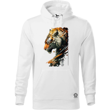 Magnolion Tigris fantázia v1 férfi pulóver - 19 szín, S-5XL férfi pulóver, kardigán