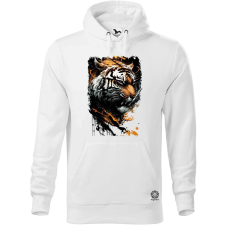 Magnolion Tigris fantázia v2 férfi pulóver - 19 szín, S-5XL férfi pulóver, kardigán