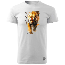 Magnolion Tigris fantázia v5 férfi póló - 19 szín, S-3XL