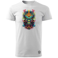 Magnolion Törzsi maszk férfi póló - 19 szín, S-3XL férfi póló