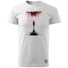 Magnolion Túlélőhorror v2 férfi póló - 19 szín, S-3XL férfi póló