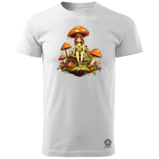 Magnolion Tünde lány gomba kertben v1 férfi póló - 19 szín, S-3XL