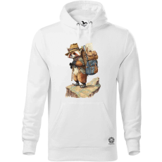 Magnolion Turista vörös panda v2 férfi pulóver - 19 szín, S-5XL