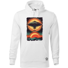 Magnolion UFO anyahajó v1 férfi pulóver - 19 szín, S-5XL