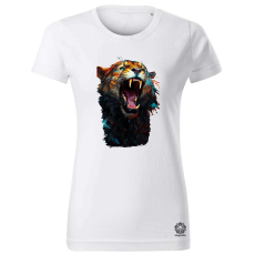 Magnolion Üvöltő oroszlán v2 női póló - 19 szín, XS-2XL