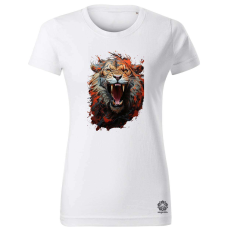 Magnolion Üvöltő oroszlán v3 női póló - 19 szín, XS-2XL