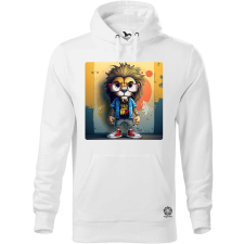 Magnolion Vagány tetovált oroszlán férfi pulóver - 19 szín, S-5XL férfi pulóver, kardigán