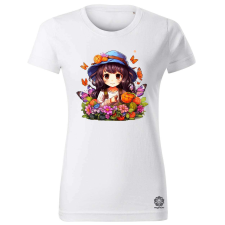 Magnolion Varázslatos anime lány v3 női póló - 19 szín, XS-2XL női póló