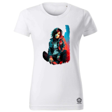Magnolion Városi punk vibe v2 női póló - 19 szín, XS-2XL