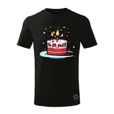 Magnolion Vektor torta v2 gyerek póló - 11 szín, 4-12 éves